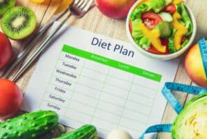 hcg diet plan food list